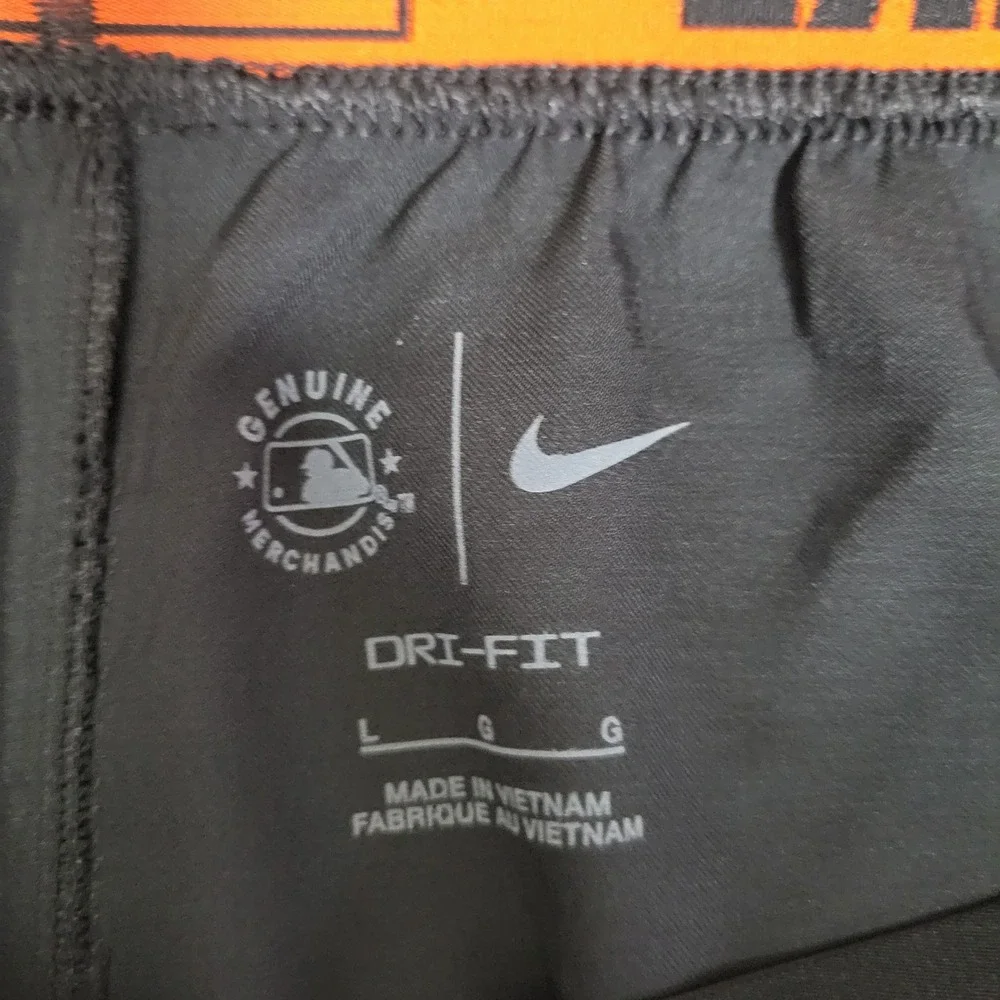 Nike San Francisco Giants Dri-FIT Training Shorts Men L Lightweight MLB Athletic
